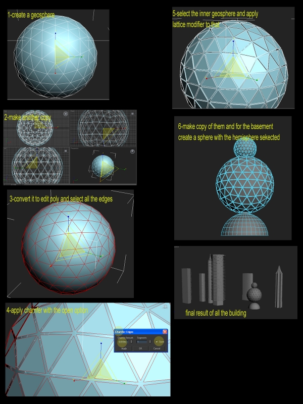 Creation of chrome city: Step 7